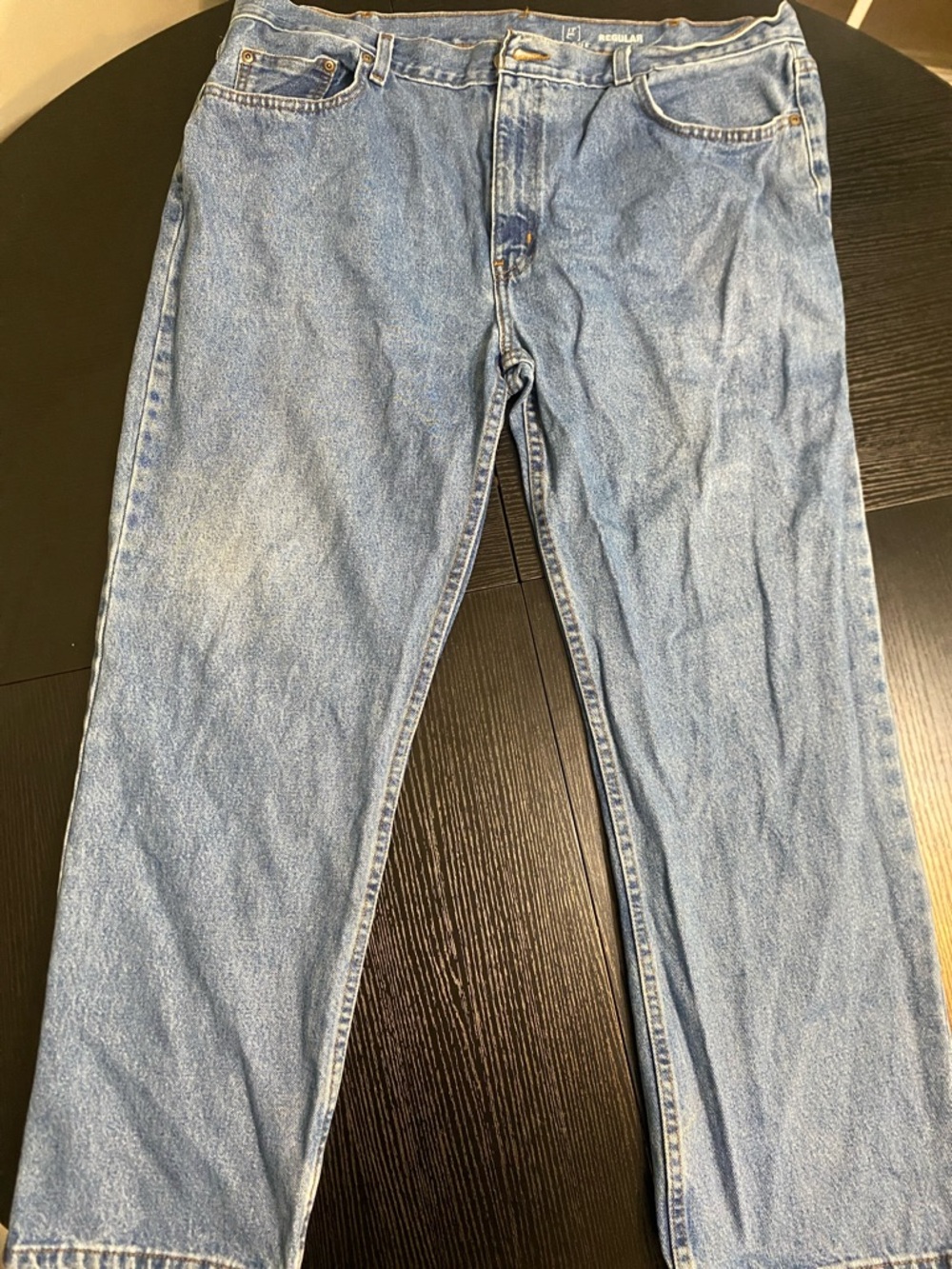 George Light Blue Straight Leg Men’s Jeans